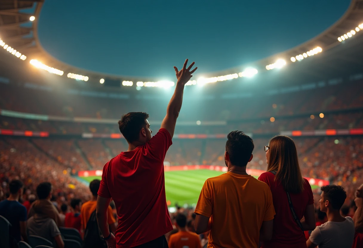 Cultural exchange at World Cup matches
