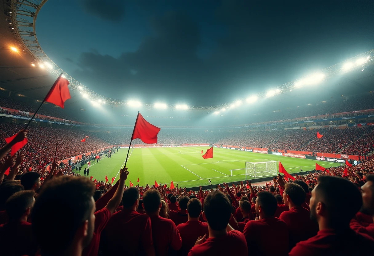 Copa Libertadores match atmosphere