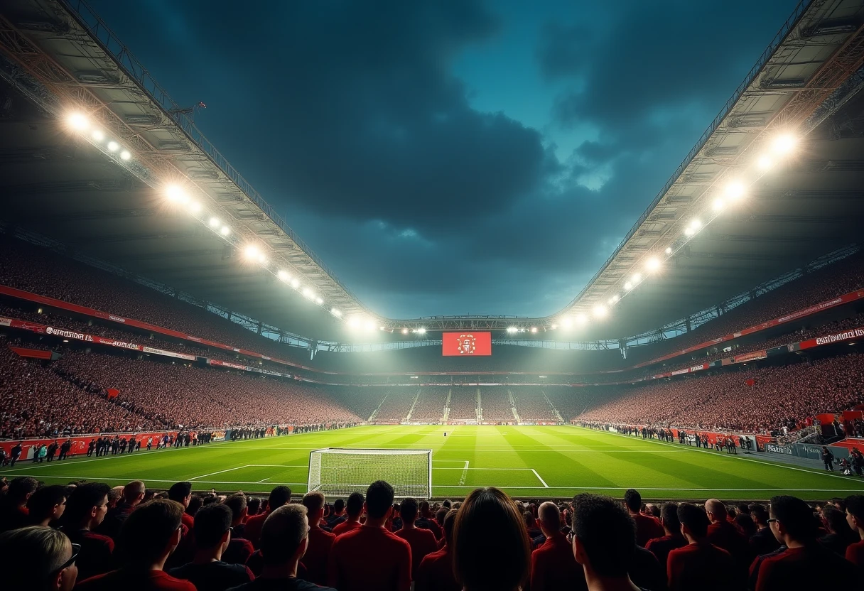 Ambiente de la Champions League