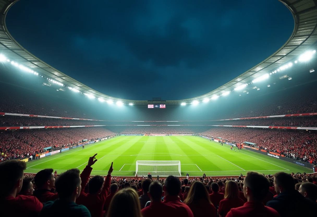 Escena clásica de la Champions League