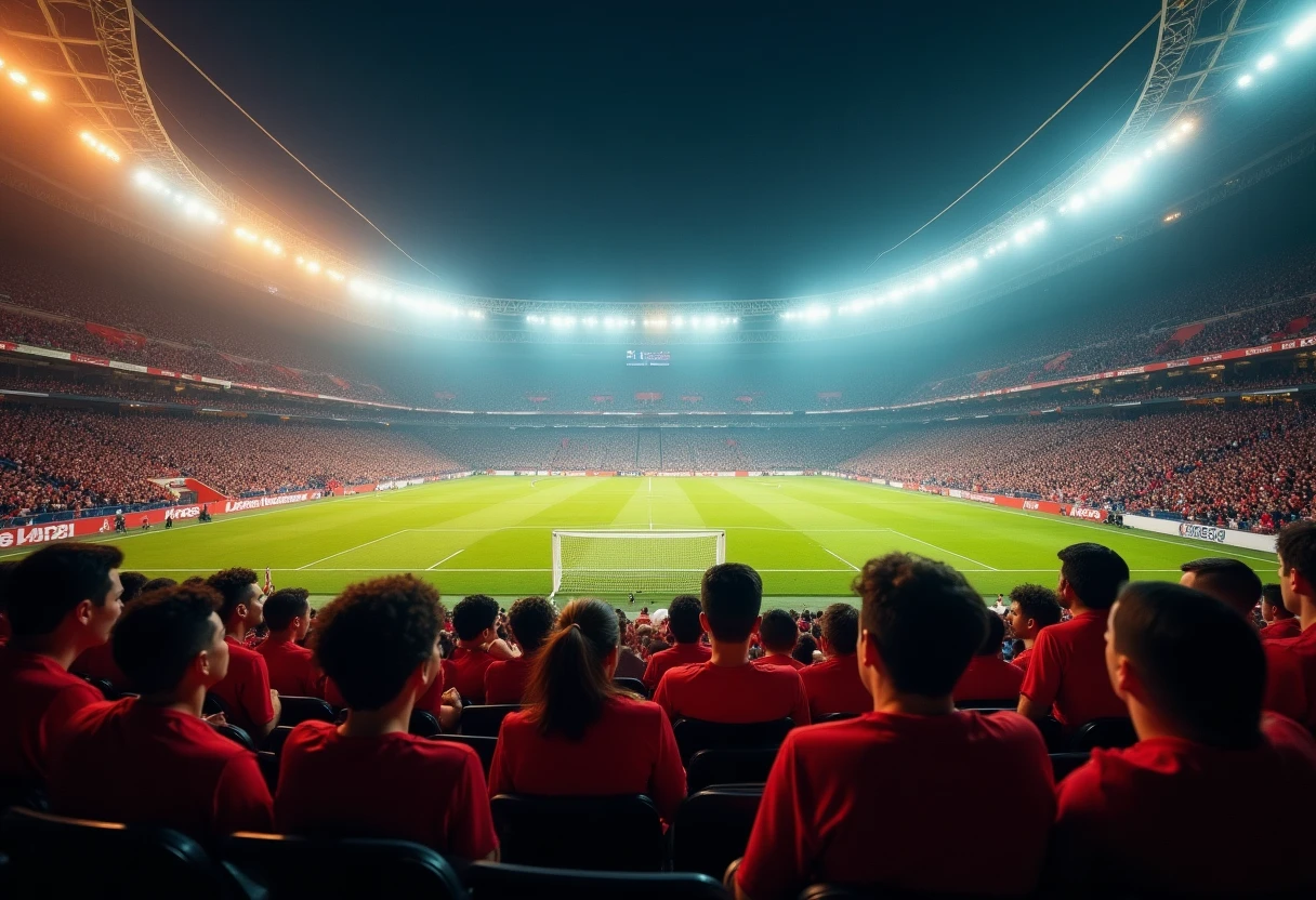 Aficionados en un partido del Mundial