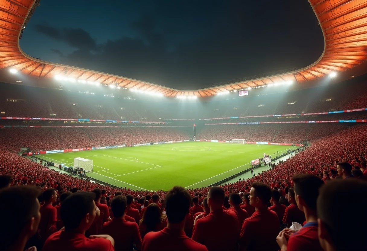 Atmosfera dello stadio mondiale