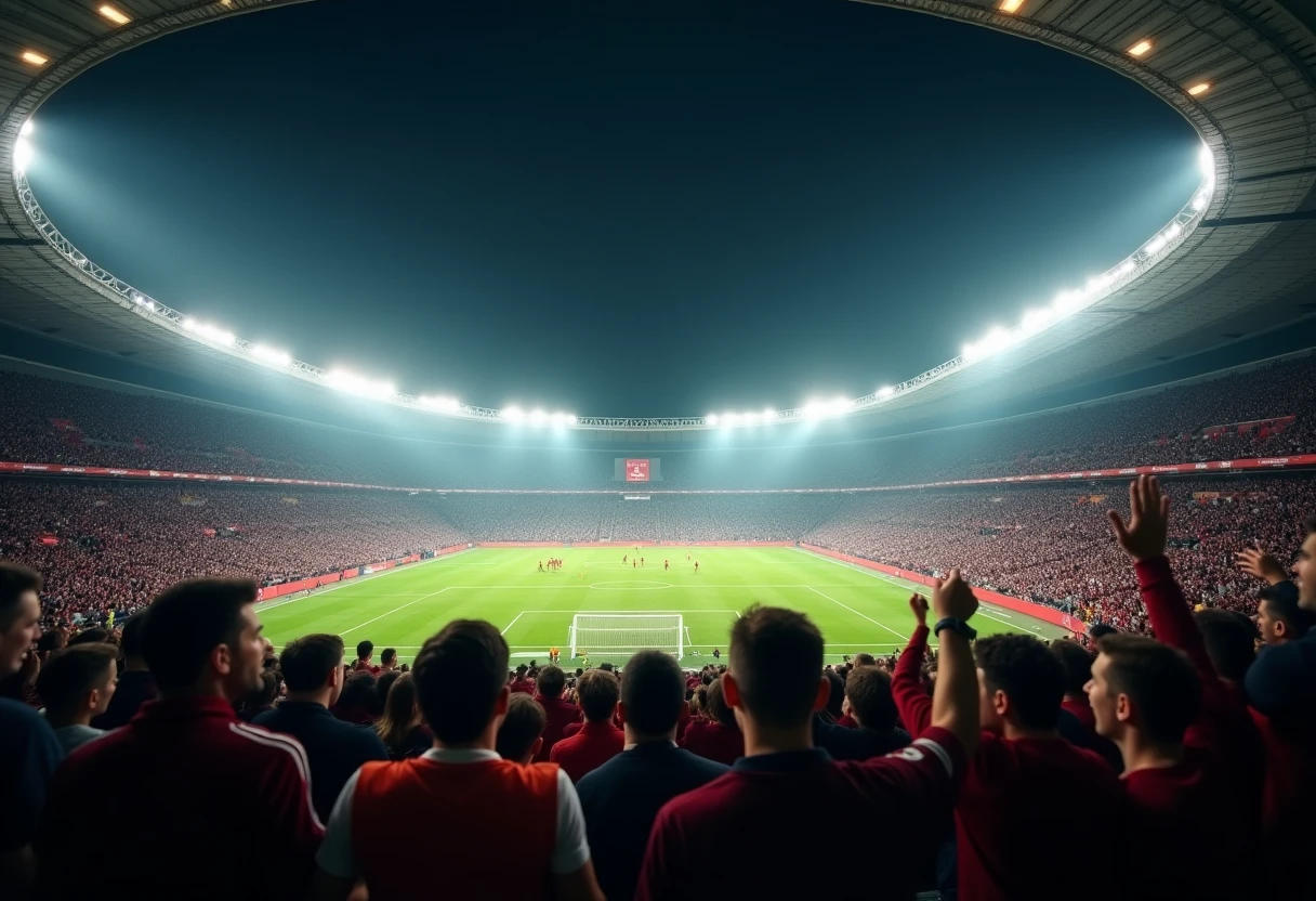 FIFA Weltmeisterschaftsstimmung im Stadion