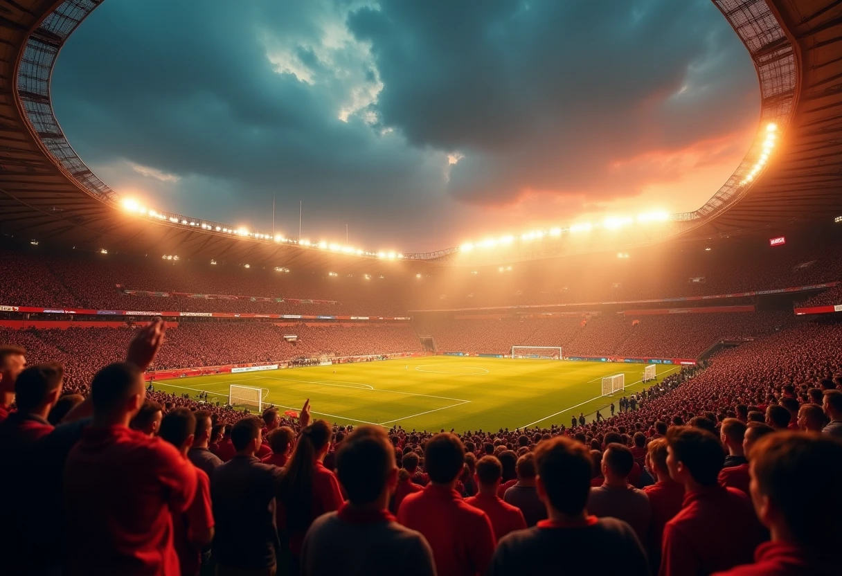 Futbol stadyumu atmosferi