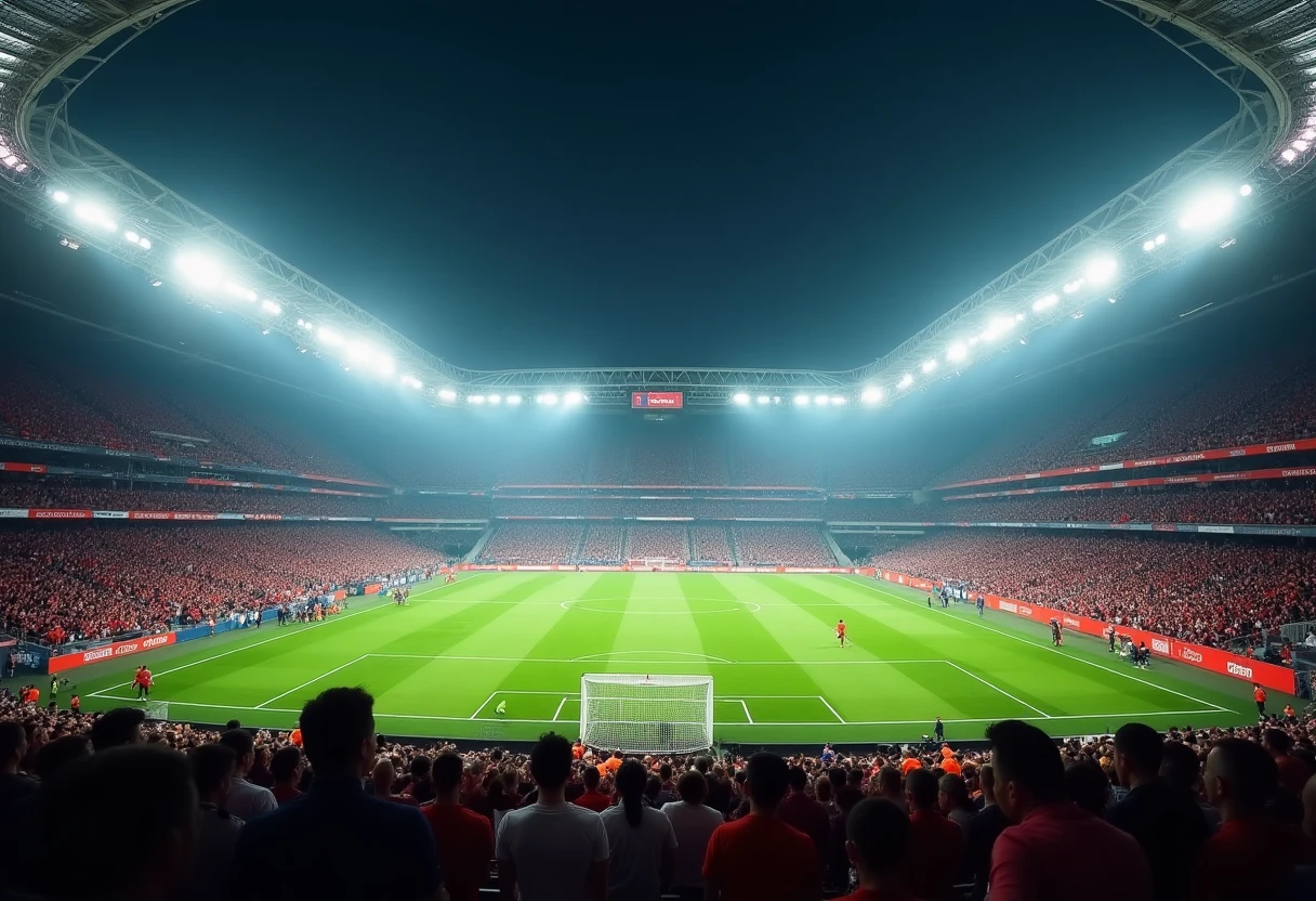 Futbol maçı coşkusu