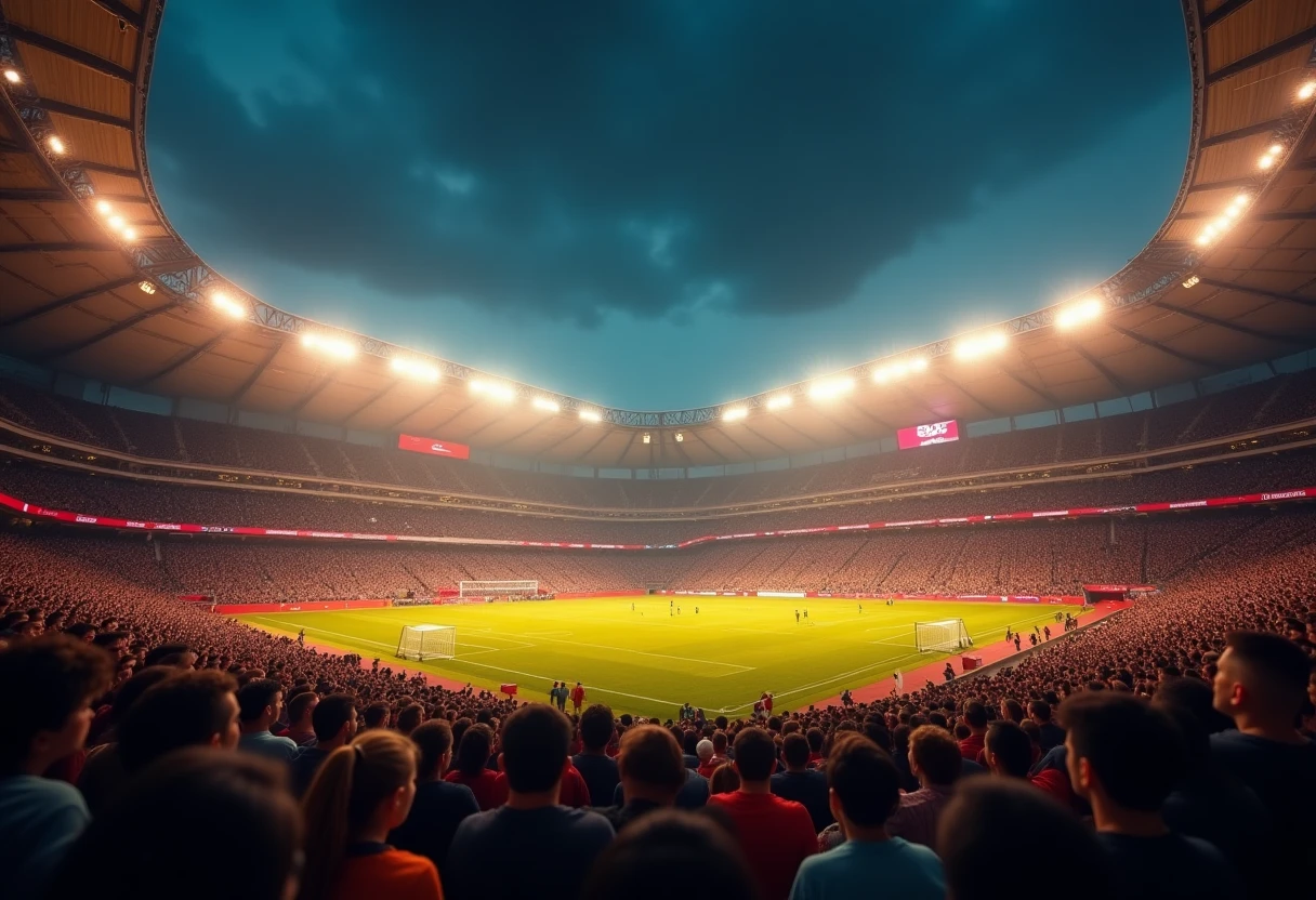 Aksi dramatik di stadium
