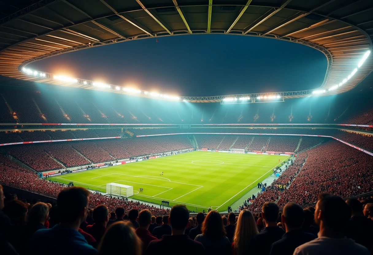 Atmosfera di partita di calcio MLS