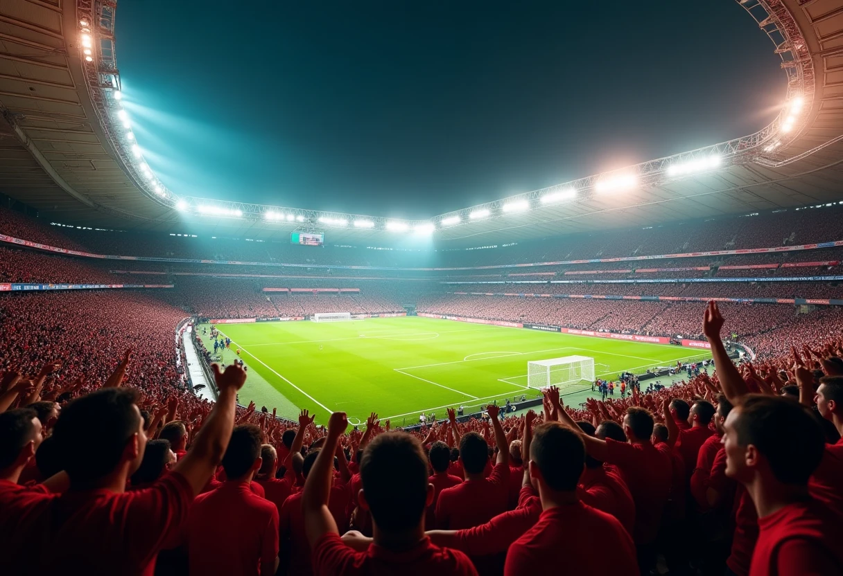 Serie A match atmosphere