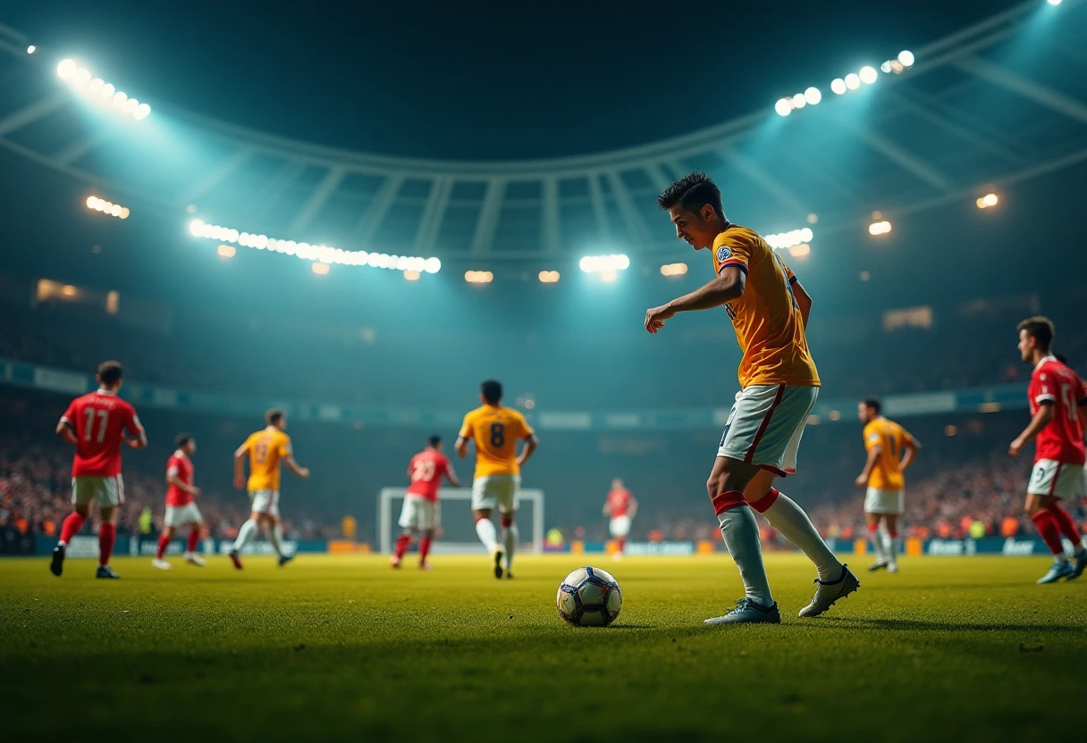 Football match drama
