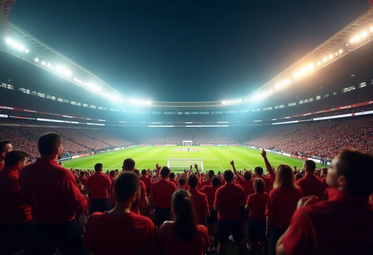 Champions League stadium atmosphere