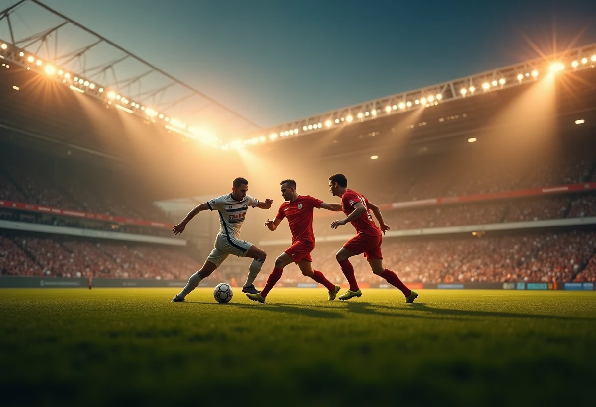 Spannung während eines Süper Lig Spiels